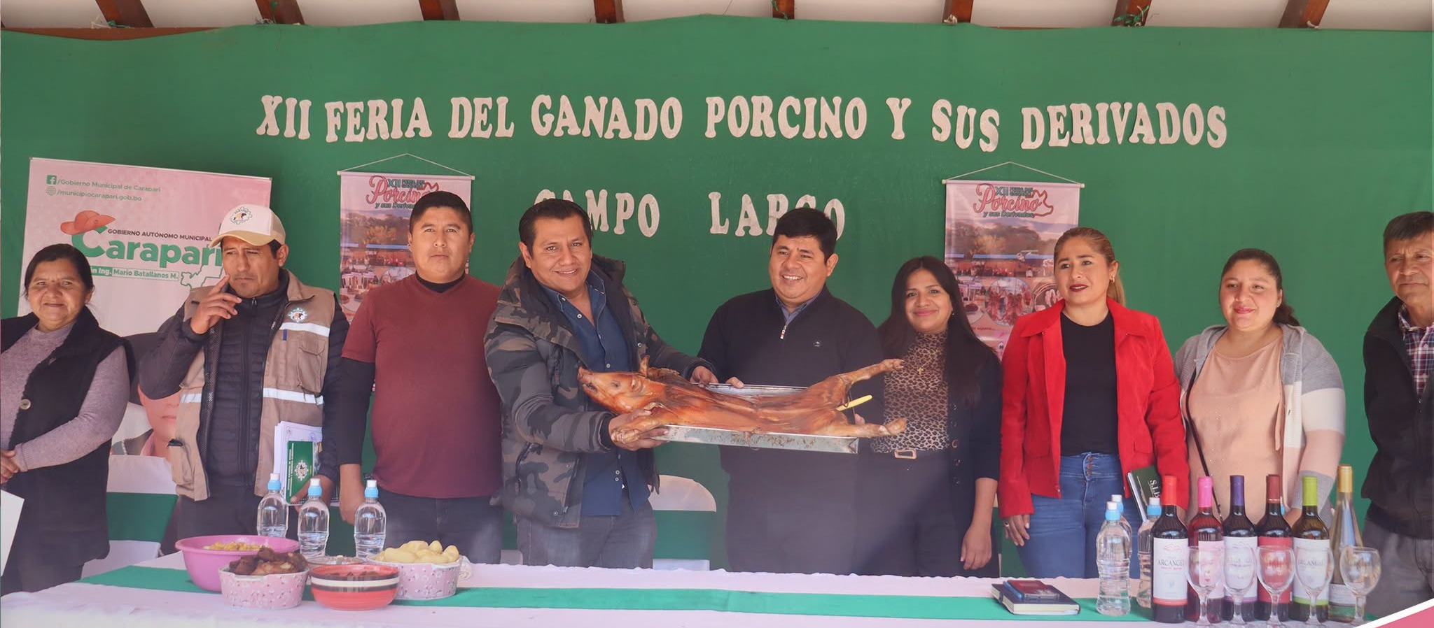 lanzamiento oficial de la XII Feria del Ganado Porcino y sus Derivados – Campo Largo Distrito III 2026